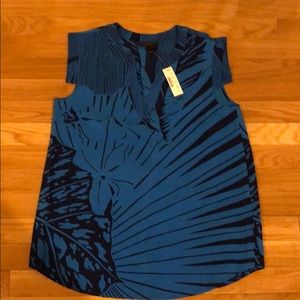 BNWT Silk J Crew sleeveless top